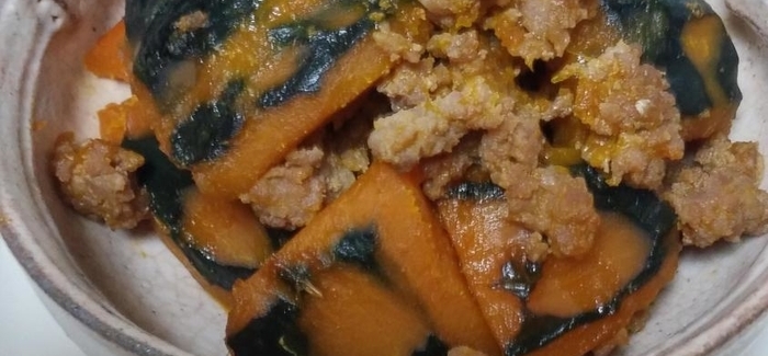 レンジで冬至かぼちゃ 他人煮 健康な食 をデザインする ビオサポレシピ