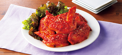 揚げずに簡単！手羽先のヤンニョムチキン